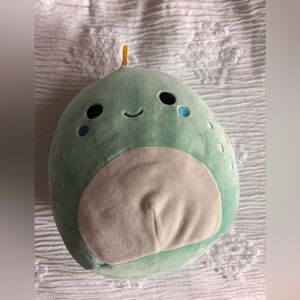 Squishmallows Green and Cream Stuffed Animal